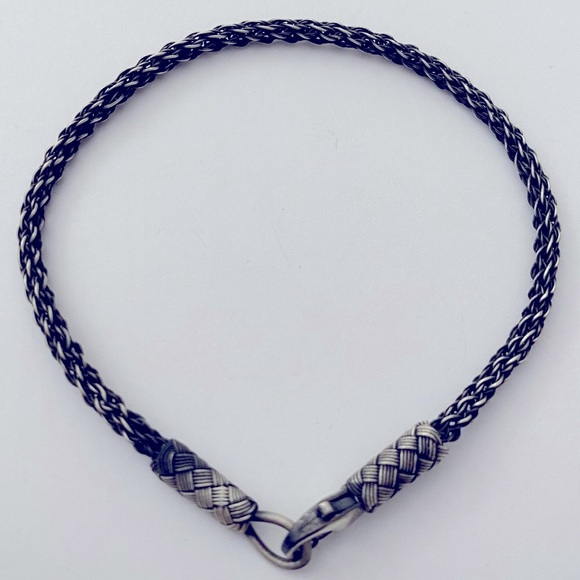 Other - Unisex 925 silver 3mm wire bracelet